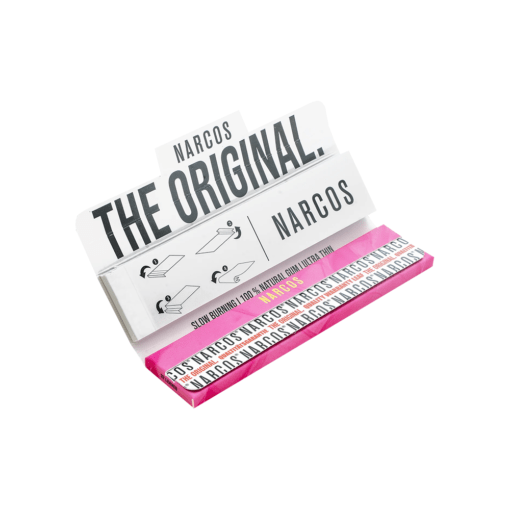 Rolling Papers "NARCOS" Pink + filters - Image 2