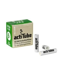 ActiTube Extra Slim aktyvuotos anglies filtrai 6 mm (10 vnt.)