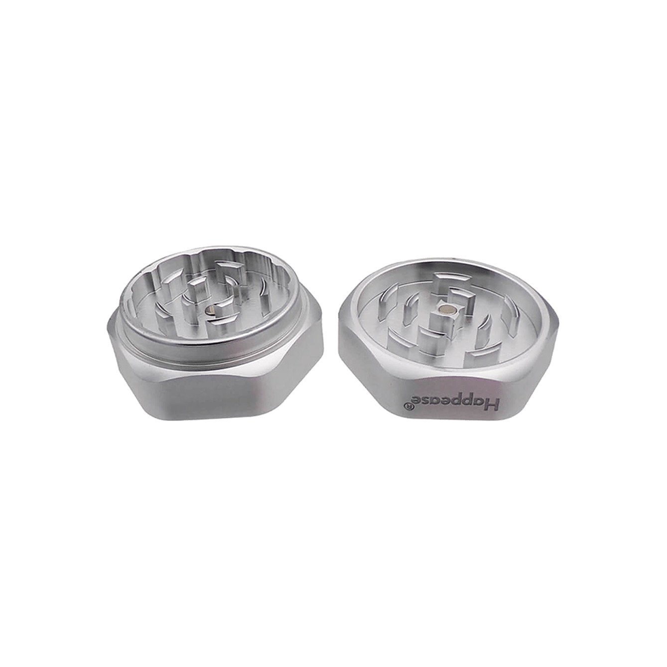 Katana aliuminis smulkintuvas 60 mm (sidabrinis)