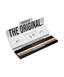 NARCOS Brown King Size Slim popieriukai + filtrai
