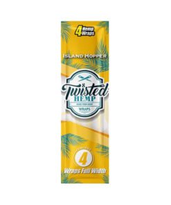 Twisted Hemp Island Hopper kanapių wrapai